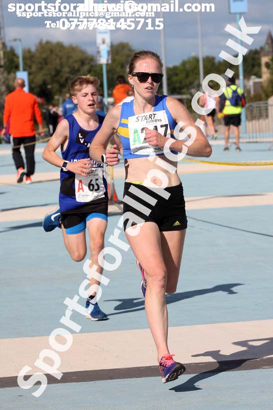 Senior womens Northern 4 Stage Road Relay, SportsCity, Manchester. Photo: David T. Hewitson/Sports for All Pics